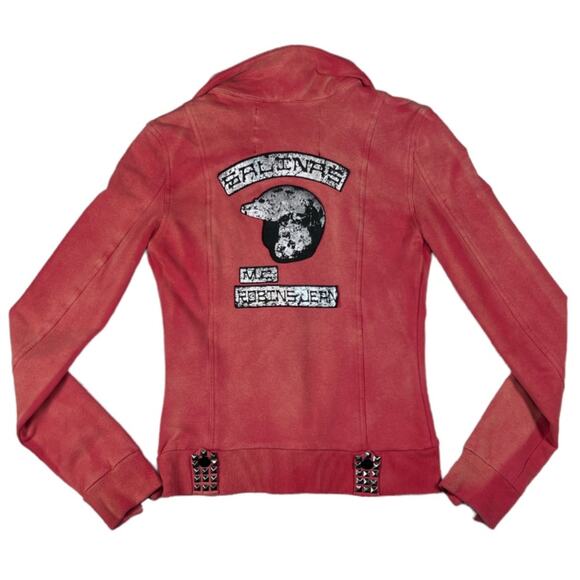 Robin's Jean Red Blazer Jacket | Size M - Picture 2 of 7